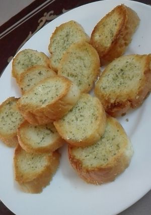 صورة لوصفة خبز بالثوم