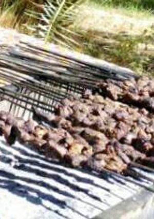 صورة لوصفة كباب مشوى على الطريقة المصرية 😋