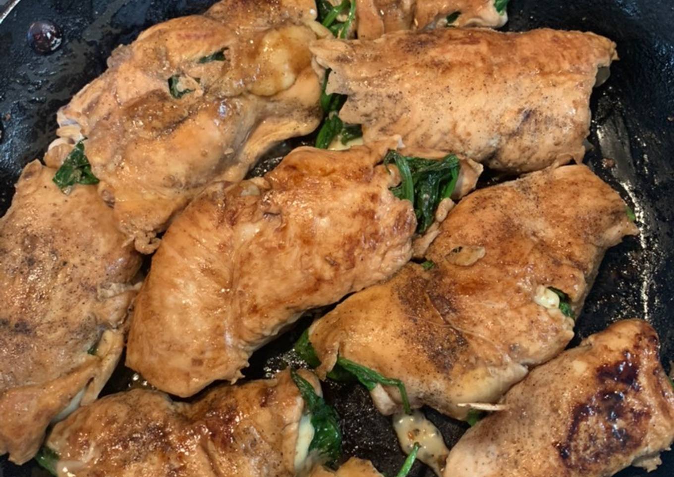 Pechugas rellenas súper sencillas, rápidas y saludables