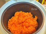 Xôi Gấc Cốt Dừa Nồi Cơm Điện