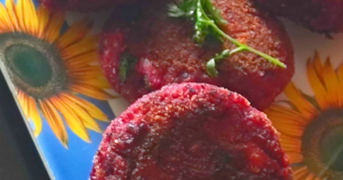 Beetroot Patties Recipe by Suchitra S(Radhika S) Cookpad