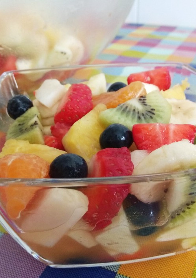 Una foto de Ensalada de fruta