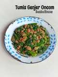 Tumis Genjer Oncom Bumbu Kencur