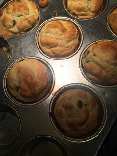 A picture of Raisin muffins.