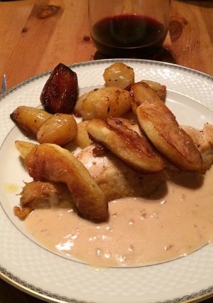 Une photo de Poulet au cidre