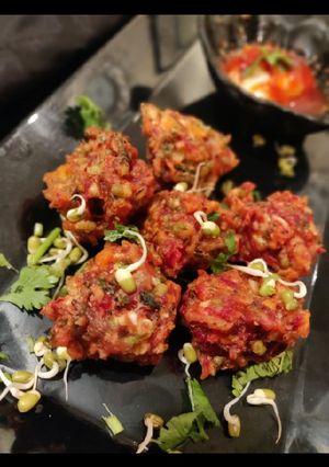 A picture of Veg sprouts Thai style.