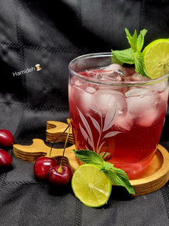 عکسی از دستور آیس تی گیلاس🍒🍋🧊