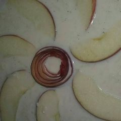 A picture of Apple kheer.