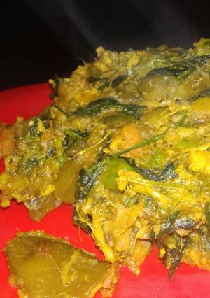 মেথিশাকের ঘন্ট (Methi Sabji recipe in Bengali) রেসিপির প্রধান ছবি