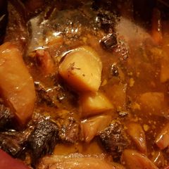 A picture of Beef stew.