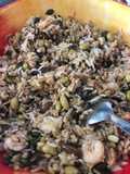 Insalata di riso con gamberetti