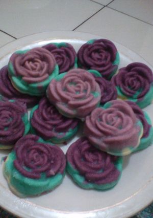 Foto resep Bolu kukus mawar
