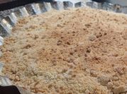 Una foto de crumble de limon
