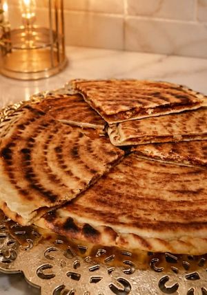 صورة لوصفة كسرة محشية
