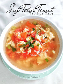 Foto resep Sup Telur Tomat (Tan Hua Tang)