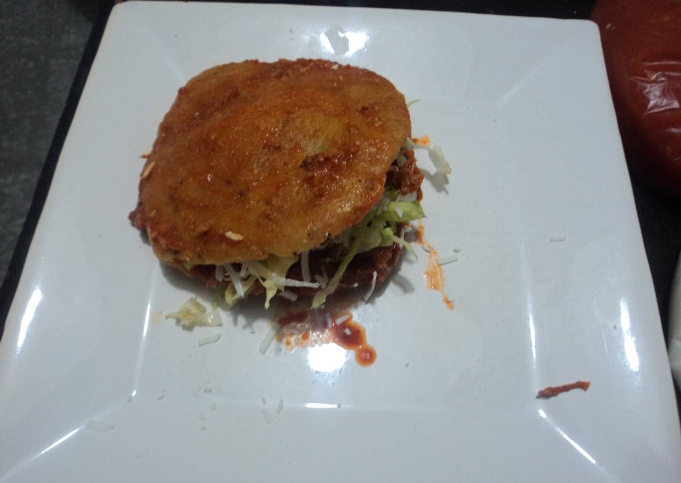 Gorditas  Bañadas a lo ranchero, rellenas  de picadillo o relleno navideño las Correa