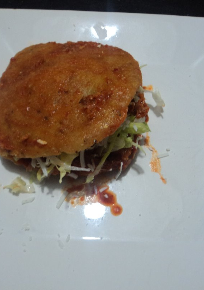 Una foto de Gorditas  Bañadas a lo ranchero, rellenas  de picadillo o relleno navideño las Correa