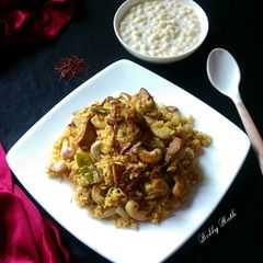 Jackfruit yakhni pulao A picture of Jackfruit yakhni pulao.