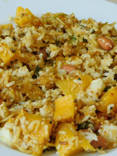 A picture of Butternut Squash Pilaf.