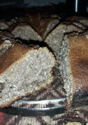 Una foto de Torta de coco y canela