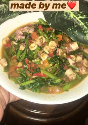 Foto resep Kangkung Cumi Belacan