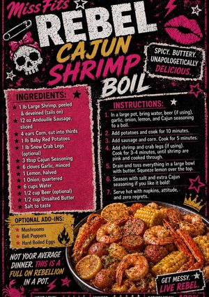 A picture of Rebel Cajun Shrimp Boil.