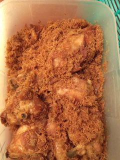 Foto resep Ayam goreng serundeng kelapa