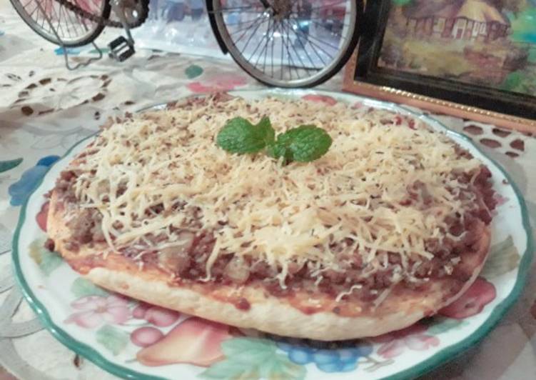 Pizza teflon homemade