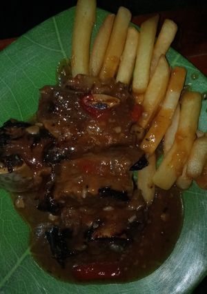 Foto resep Iga bakar teriyaki