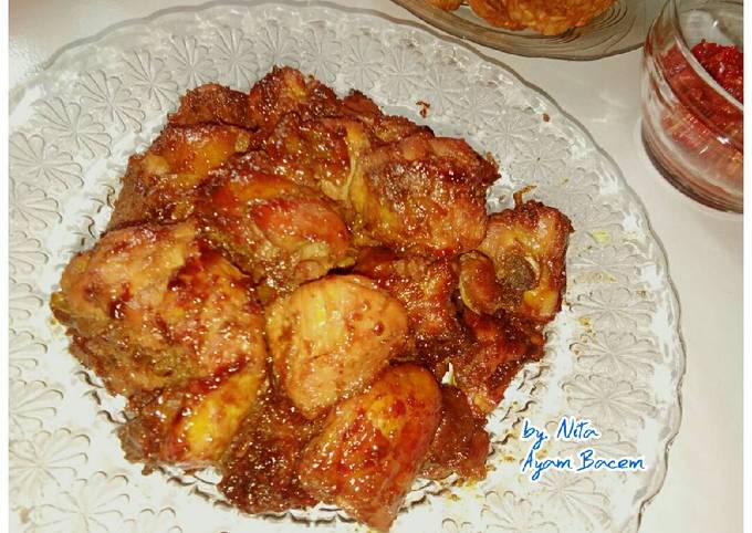 Resep Ayam Bacem Oleh Anita Aritisiana Oktavia Cookpad