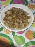 Col, patatas y zanahorias en su jugo