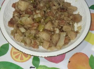 Foto principal de Col, patatas y zanahorias en su jugo