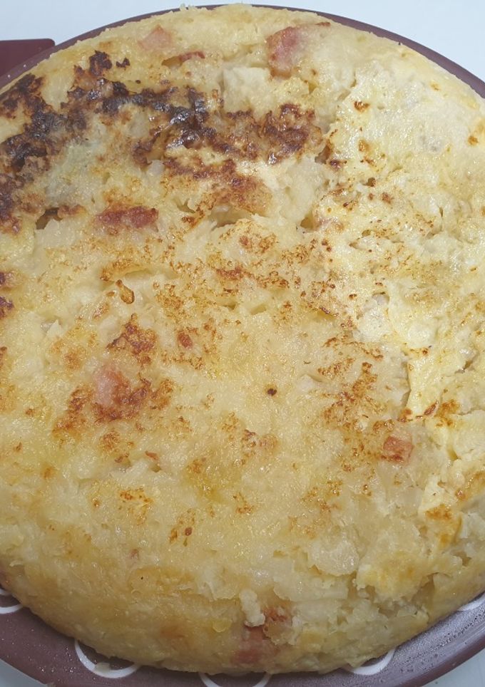 Una foto de Pastel de repollo con patata