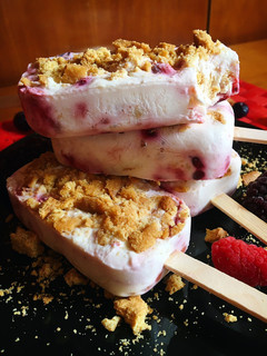 Una foto de Helados Cheesecake cremosos