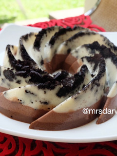 Foto resep Oreo Choco-Mocha Pudding