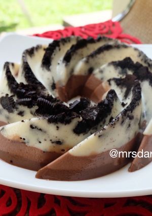 Foto resep Oreo Choco-Mocha Pudding