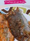 Trucha en air fryer