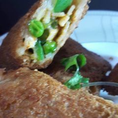 A picture of 🌯🍝🌯Noodle bread rolls🍝 🌯🌯🌯  #KokabandCookpad.