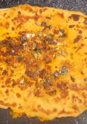 A picture of Mughlai Paratha.