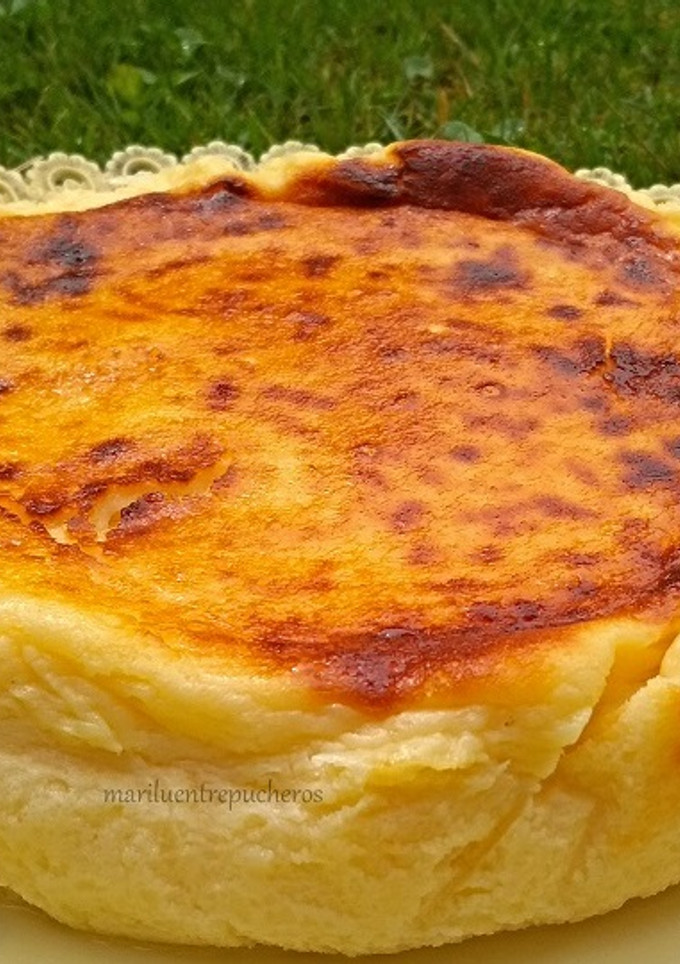 Una foto de Tarta de queso cremosa