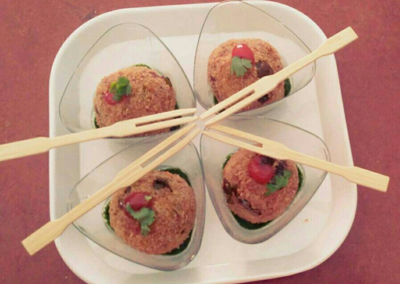 Recipe of Super Quick Homemade Chilli cheese chataka balls