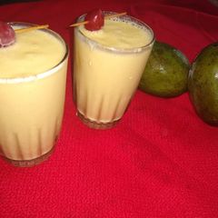 A picture of Mango Lassi.