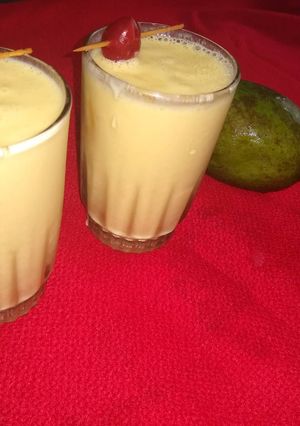 A picture of Mango Lassi.