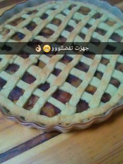 صورة لوصفة فطيرة التفاح