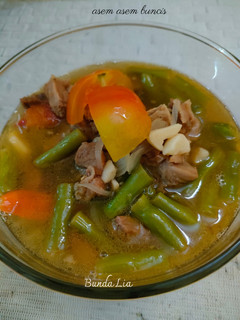 Foto resep Asem Asem Daging Buncis