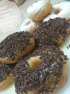 Foto resep Donat Sederhana Tanpa Kentang dan Cetakan
