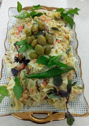 عکسی از دستور سالاد ماکارونی