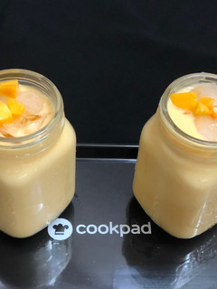 A picture of Mango shake.