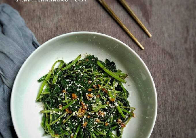 Cara Bikin Salad Bayam Korea (Sigeumchi Namul) Sederhana Dan Enak