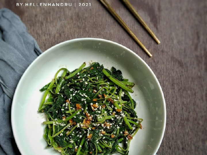 Cara Bikin Salad Bayam Korea (Sigeumchi Namul) Sederhana Dan Enak